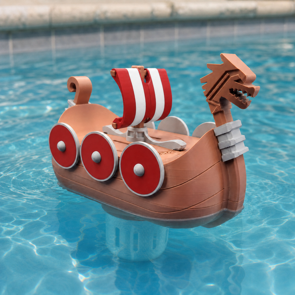 Viking Longboat Pool Chlorine Dispenser