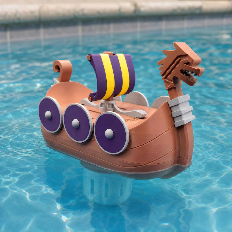Viking Longboat Pool Chlorine Dispenser