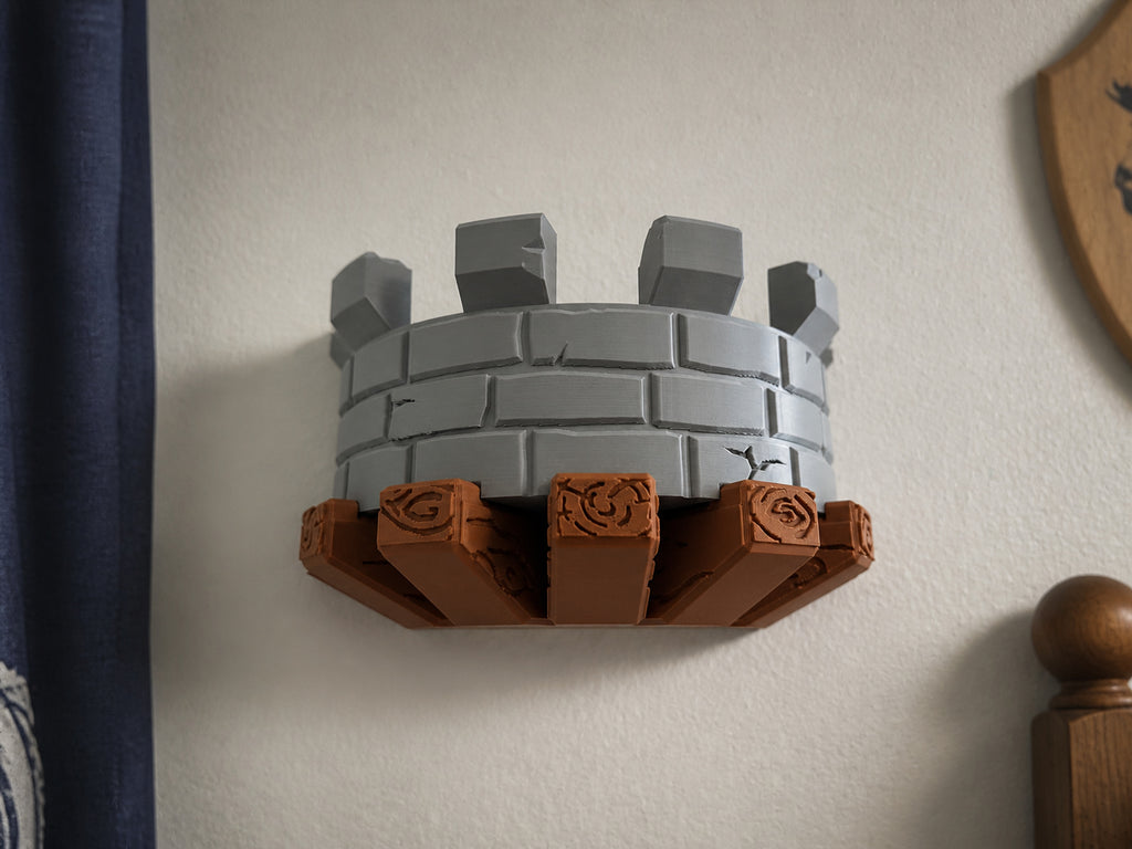 Medieval Castle Wall Shelf