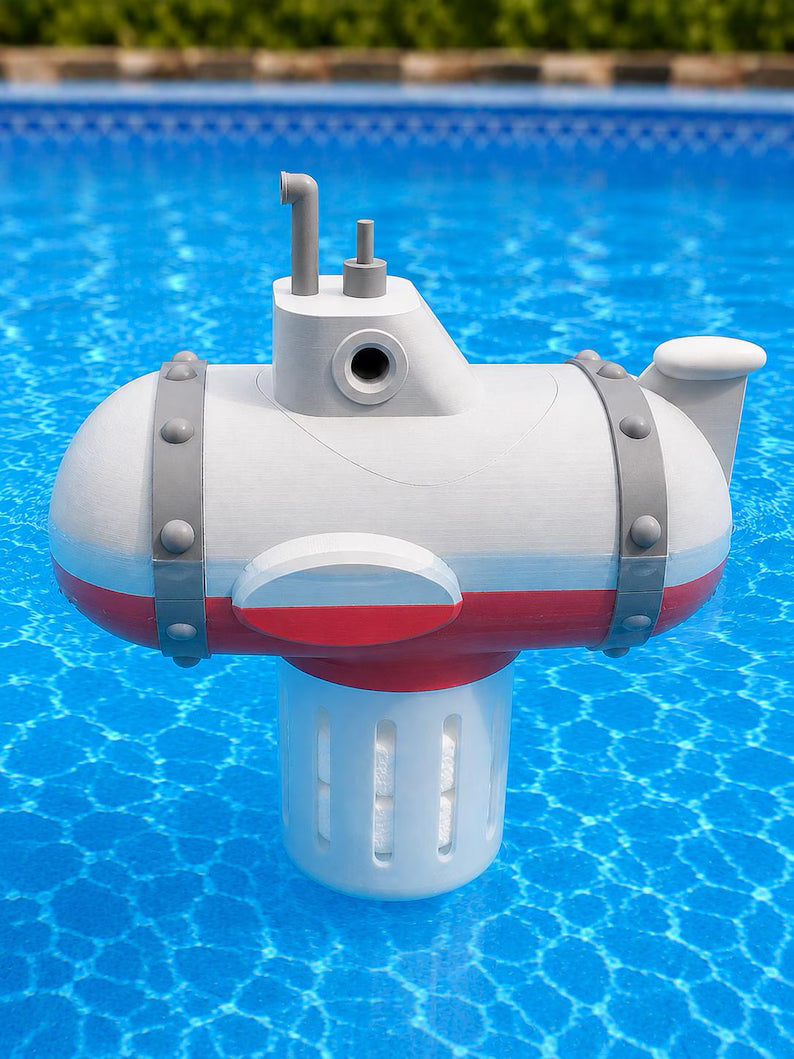 Submarine Pool Chlorine Dispenser